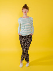 Marigold sewing pattern by Tilly and the Buttons – whip up a stylish jumpsuit or casual peg trousers 