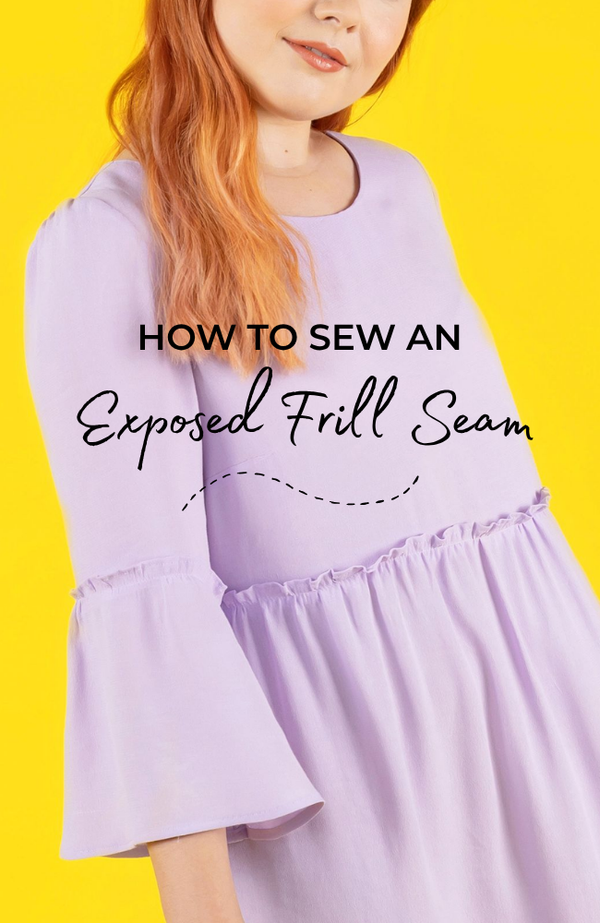 How to Sew an Exposed Frill Seam