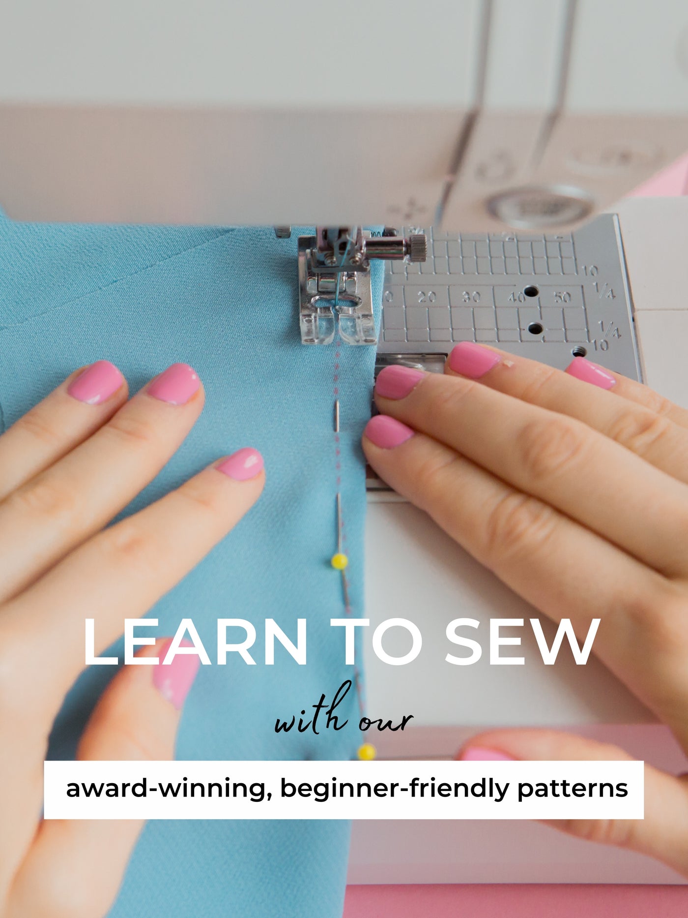 Learn to sew with our award-winning beginner-friendly sewing patterns