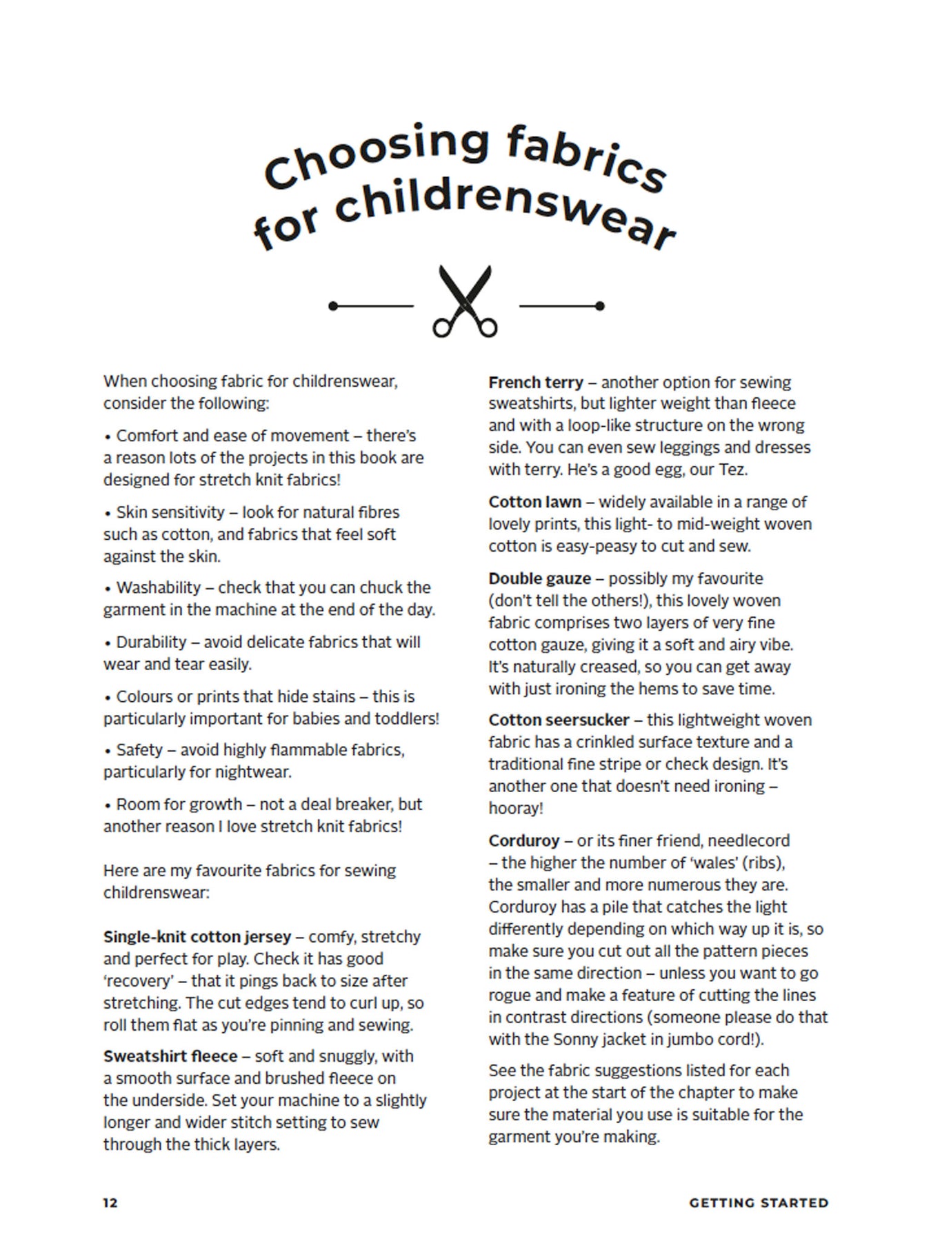 MINI MAKES - Sewing Patterns to Make for Kids Aged 0-12 Years | Tilly ...