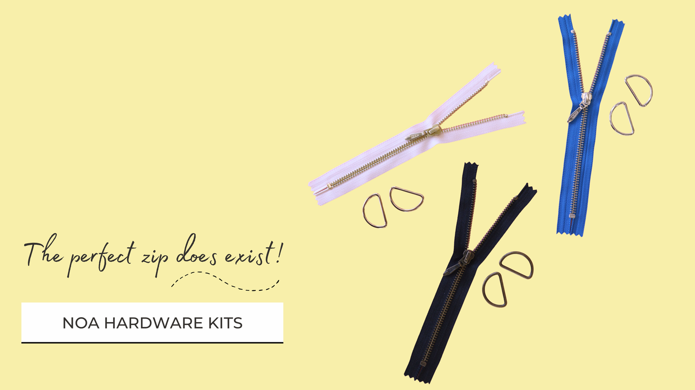 YKK teardrop zip and D ring kits