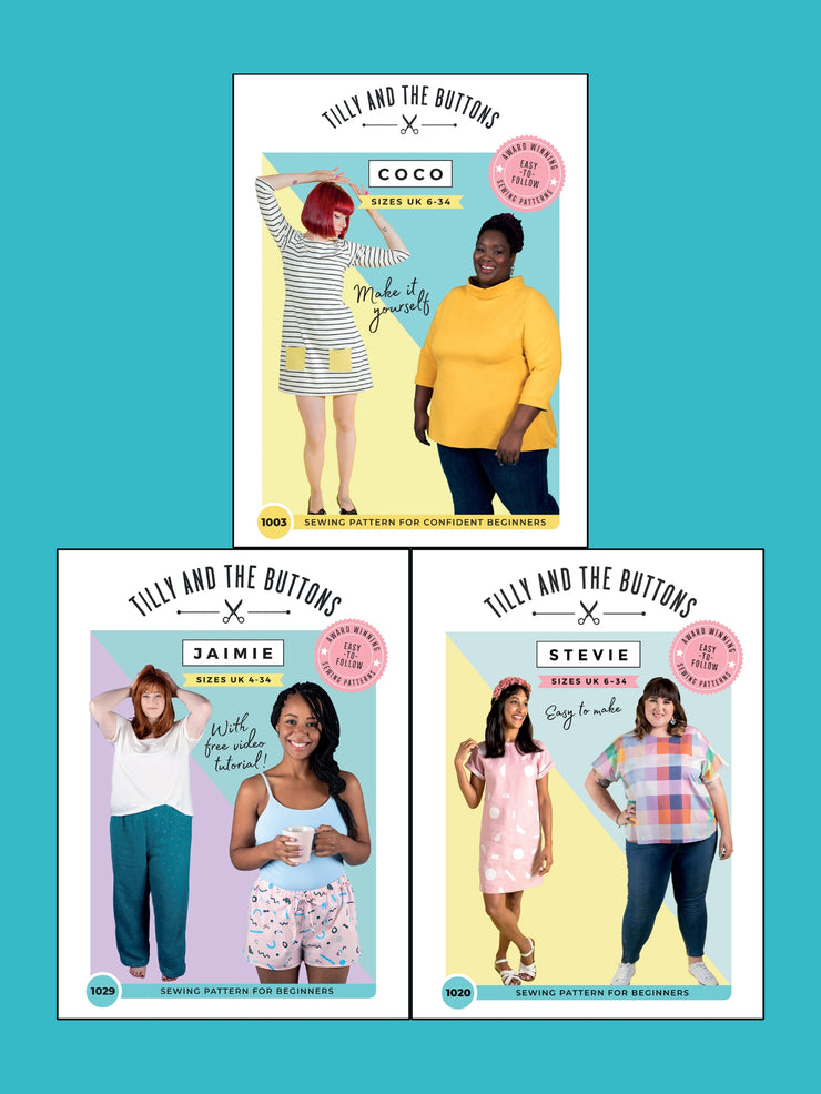 Beginner Sewing Pattern Bundle