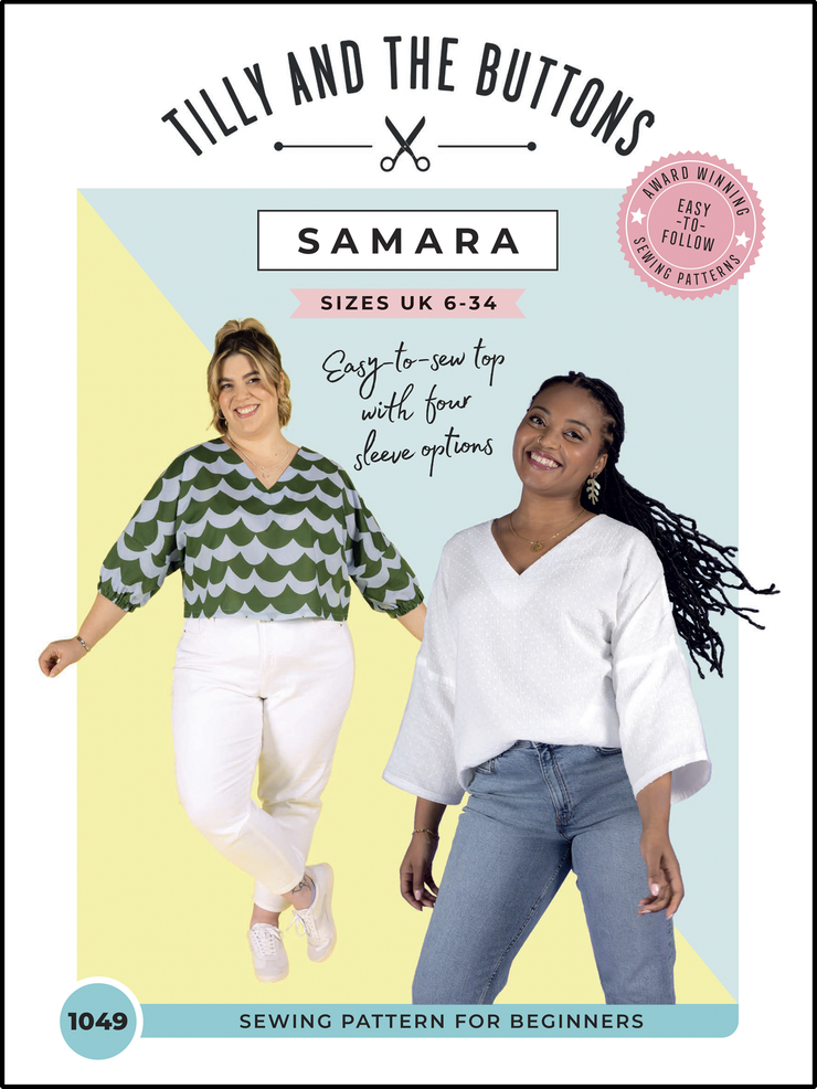 Seconds Sewing Pattern (Sizes UK 6-34)