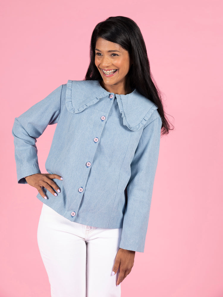 Button up jacket best sale