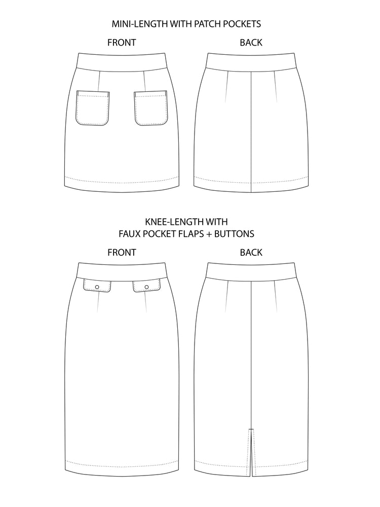 Ramona Skirt Pattern - Tilly And The Buttons Ramona Skirt Pattern - Tilly And The Buttons