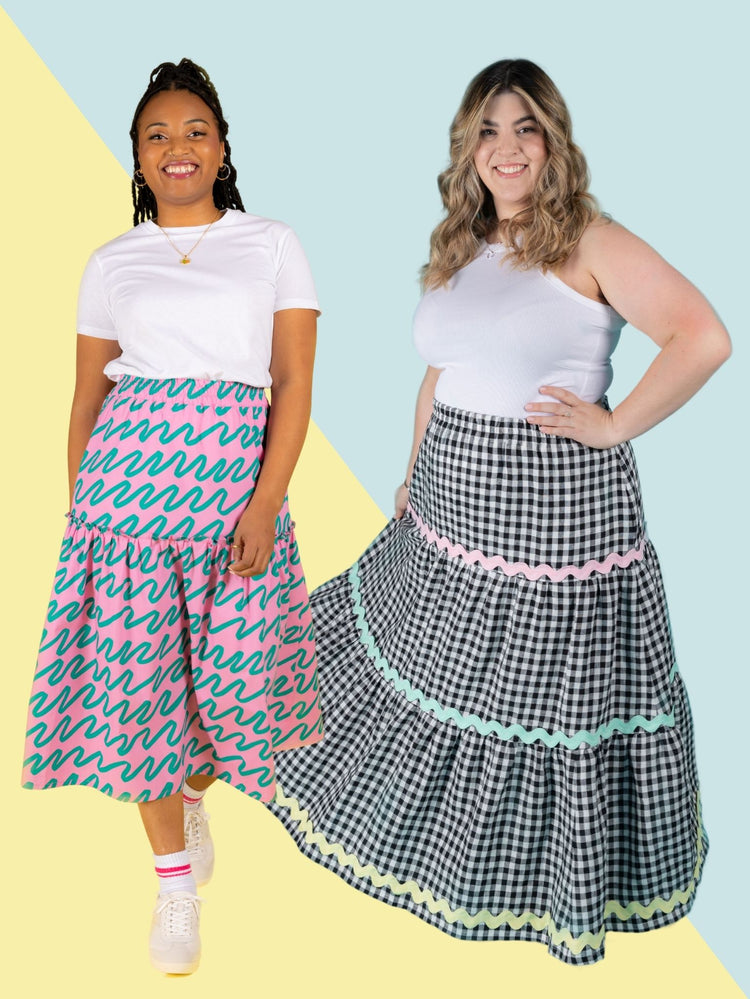 Luella Skirt Sewing Pattern Tilly and the Buttons