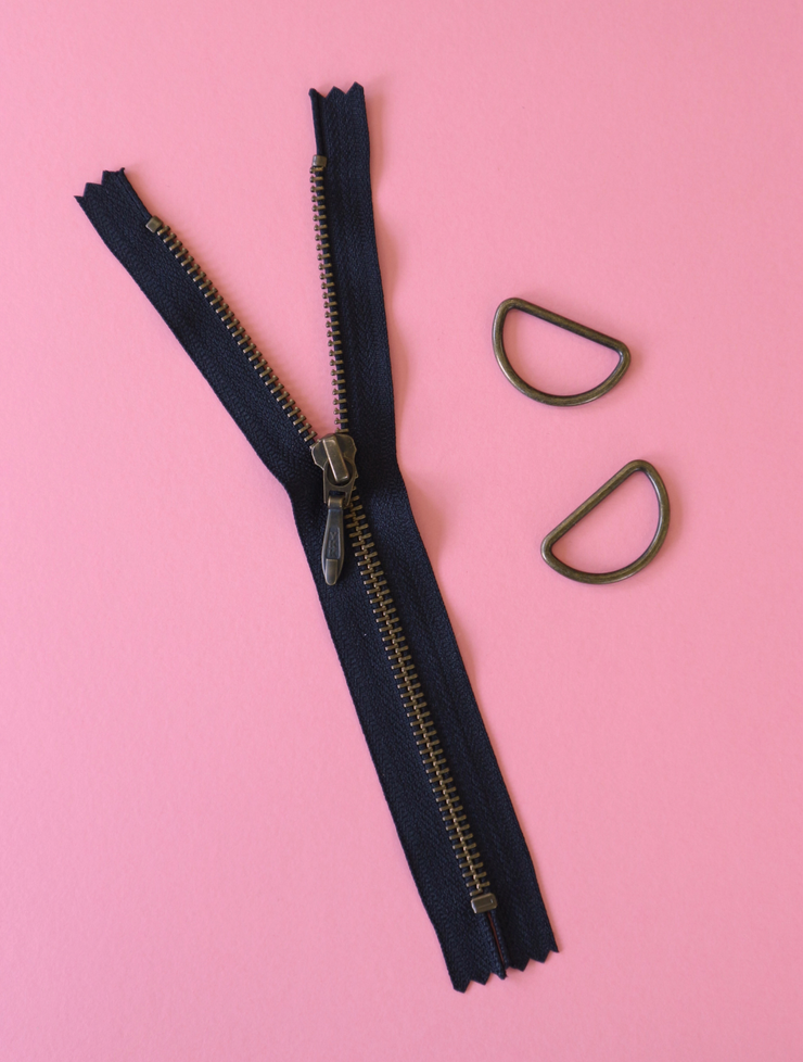 Noa Hardware Kit - Black + Brass