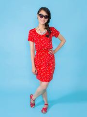 Bettine pattern by Tilly and the Buttons – make an easy-peasy comfortable dress 