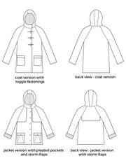 EDEN COAT or JACKET PDF sewing pattern | Tilly and the Buttons