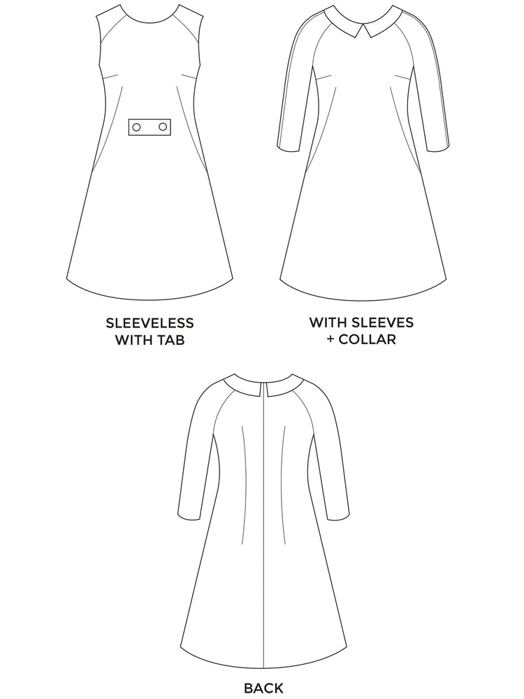 FRANCOISE DRESS PDF sewing pattern | Tilly and the Buttons