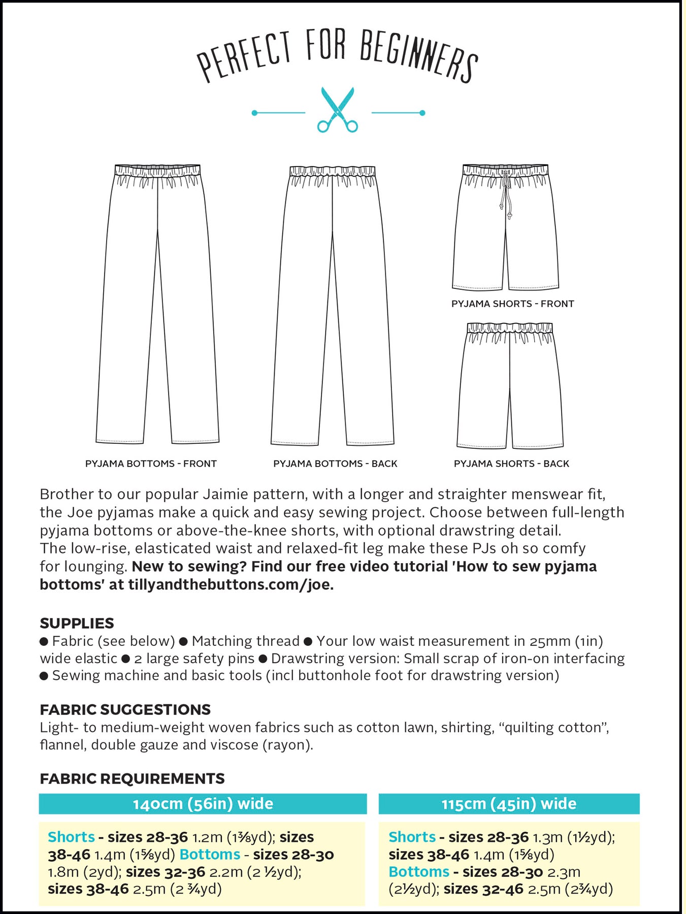 Sweatpants Pattern: A Quick And Easy Sewing Project To Make