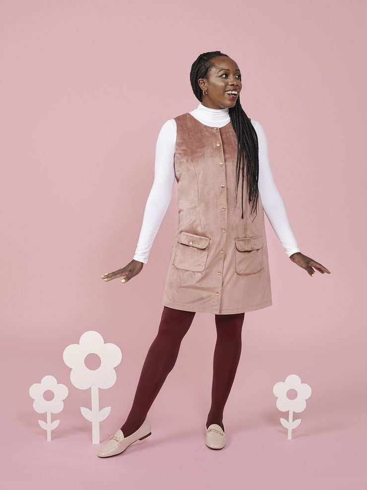 Olive pinafore - sewing pattern from Make It Simple by Tilly Walnes