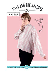 Nora sweater or t-shirt - sewing pattern by Tilly and the Buttons