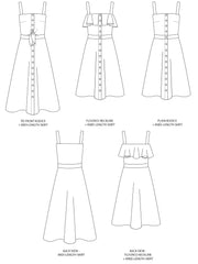 Seren dress - sewing pattern by Tilly and the Buttons