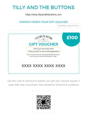 Tilly and the Buttons gift voucher