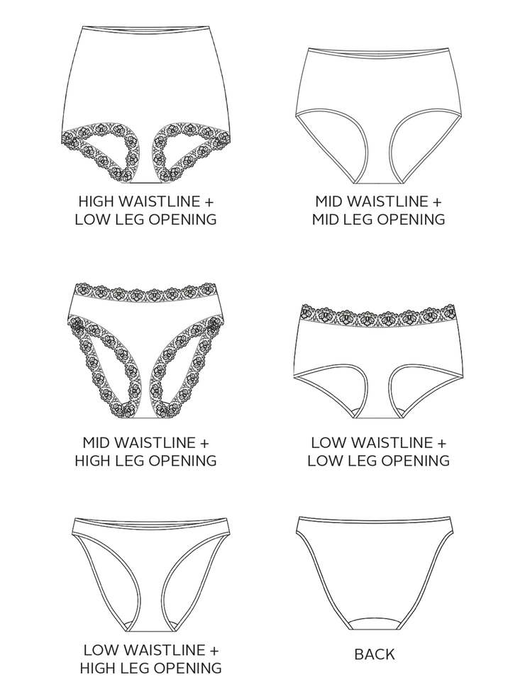 Types online of knickers