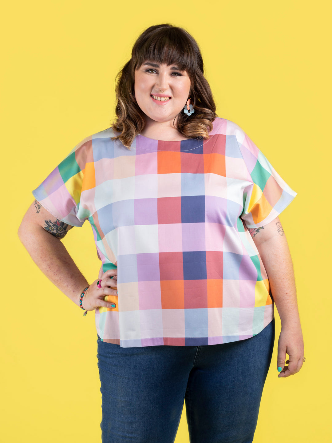 STEVIE TUNIC sewing pattern Tilly and the Buttons