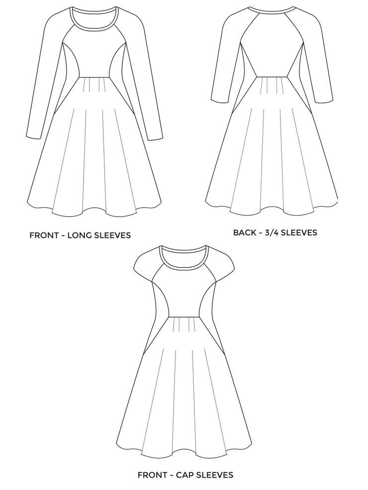 ZADIE DRESS PDF sewing pattern | Tilly and the Buttons